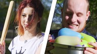 DOMINIKA vs BALONY Z FARBĄ!