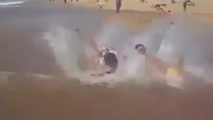 Oszałamiający nokaut plażowy