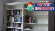 Regały na książki Liatorp Ikea w naszej biblioteczce domowej.  Teodor przemówił ludzkim głosem.