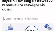 120 zł łatwej premii w promocji Revoluta i JakDorobic.pl