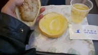 Posiłek w Air Koryo