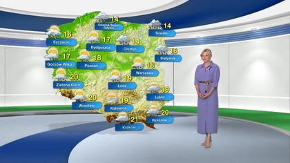 Prognoza pogody na TVN Meteo (21. 05. 2022)