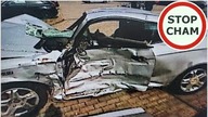 Wypadek z nieoświetloną maszyną leśną - harvester #878 Wasze Filmy