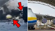 NAGRANIE BOMBARDOWANIA ANTONOVA AN 225 MRIYA