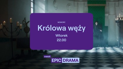 Viasat Epic Drama - Reklamy, zapowiedzi, ident i komunikat w nowej oprawie graficznej (25. 05. 2026)