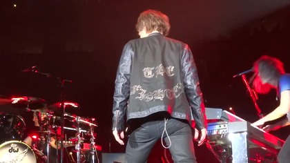 Bon Jovi Dry County Pepsi Center Denver 4/16/2013
