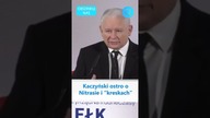 Kaczyński ostro o Nitrasie i kreskach #shorts