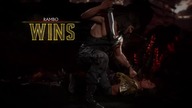 Mortal Kombat 11 - Rambo scares all characters with Mission Accomplished Victory Pose