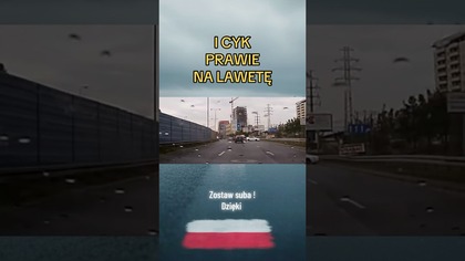 Chwila i byłoby prosto na lawetę  Policja na miejscu.  Za szybko czy za ślisko?#policja #kolizja