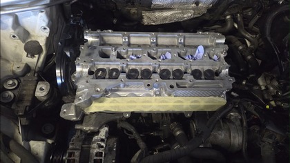 Volvo XC90 T6 B4204T27, poskładałem silnik popsuł się termostat, musiałem rozbierać jeszcze raz...