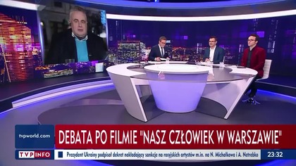 Debata po filmie Nasz człowiek w Warszawie.  część 2