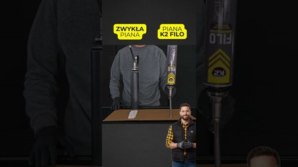  K2 FILO to wielosezonowa piana montażowa pistoletowa, która dzięki swojej niskoprę...