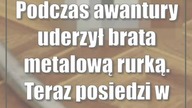 Podczas awantury uderzył brata metalową rurką.  Teraz posiedzi w areszcie