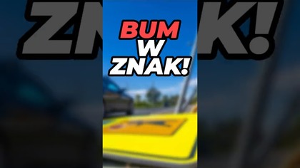 Co robić po kolizji ze znakiem drogowym