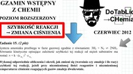 Synteza amoniaku przebiega w fazie gazowej zgodnie z równaniem.  ZADANIE 15 CKE 2012 CZERWIEC.  #Chemia