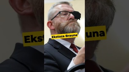 Ekstaza Brauna...   #Braun #sejm #gaśnica #hanuka #polityka #Polska