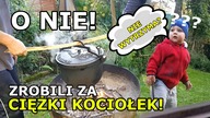 O NIE! zrobili za ciężki kociołek!!! - nowa praca? na cmentarzu ?