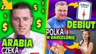 Piotr Zieliński ZAGRA w Arabii Saudyjskiej? DEBIUT Czesława Michniewicza! POLKA w FC Barcelonie