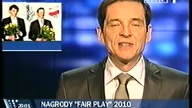 Adam Małysz odebrał nagrodę Fair Play 2010 (23. 03. 2011)
