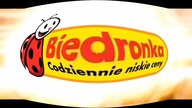 Reklama Biedronki ale od tyłu i w 4 gęstości