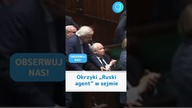 Okrzyki Ruski agent w sejmie #shorts