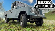 New Boom Racing BRX02 Land Rover Series III 109 Pickup - First Rc Scale Off Road Driving