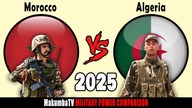 Maroko vs Algieria 2025 | Porównanie siły militarnej #militarypower