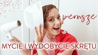 Pierwsza próba UMYCIA KRĘCONYCH WŁOSÓW I WYDOBYCIA SKRĘTU  Tipy na początek! | Curly Madeleine