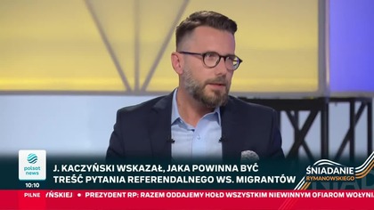 09. 07. 2023r Śniadanie Rymanowskiego Prezydenci Polski i Ukrainy w Łucku