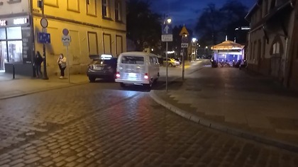 Bydgoskie Klasyki Nocą VOL.  1 - odjazd Volkswagena Transportera T2 Pan Van LODY.  (Czytaj Opis)