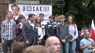 Krzysztof Bosak i MENTZEN na mikrofonie * Będziemy WALCZYĆ z ABSURDAMI podatkowymi