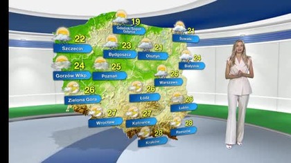 Prognoza pogody na TVN Meteo (20. 08. 2025)