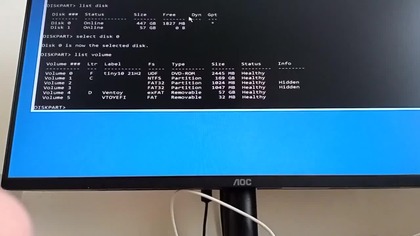 Linuksowiec instaluje windowsa