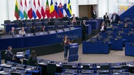 ZAJĄCZKOWSKA STARŁA W PYŁ UNIJNĄ LEWACZKĘ!