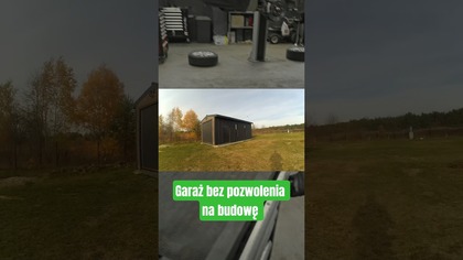 całoroczny garaż bez pozwolenia na budowę, co, gdzie i za ile #garaż #garaże
