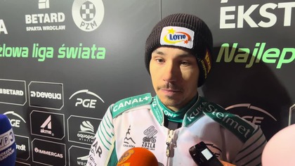 D.  Kubera po meczu we Wrocławiu- 10. 04. 2026r.