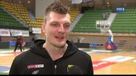 Karol Gruszecki po meczu w Zielonej Górze - 24. 03. 2022r.