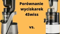 Porównanie WYCISKAREK wolnoobrotowych - 4Swiss Swan BM 105 vs.  BM 202 x JJ