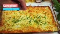 Cannelloni zapiekane z mięsem mielonym