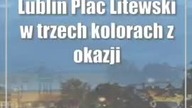 Lublin: Plac Litewski w trzech kolorach z okazji Światowego Dnia Chorób Rzadkich