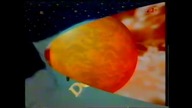 Jedynka - Tyłówka Wieczorynki, reklama, zapowiedź, studio i początek Wiadomości z 12 czerwca 1995 ro