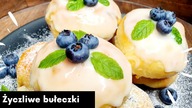 ŻYCZLIWE BUŁECZKI Z JAGODAMI
