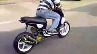 Skuterek przerobiony na turbohayabusa