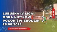 Odra Nietków - Pogoń Świebodzin - 3:0 - 26. 08. 2023r.