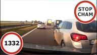 Stop Cham #1332 - Niebezpieczne i chamskie sytuacje na drogach