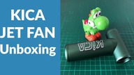 Kompresorek KICA Jet Fan unboxing, testy
