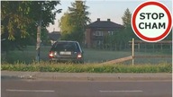 Pijany kierowca jeździ po krawężnikach i wjeżdża w pole #823 Wasze Filmy