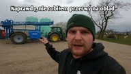 Spore problemy z opryskiwaczem podczas rozlewania RSM