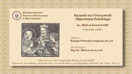 O OBJAWIENIU CHWAŁY JEZUSA  ks  Michał Świętek IBP  Kościół Katolicki
