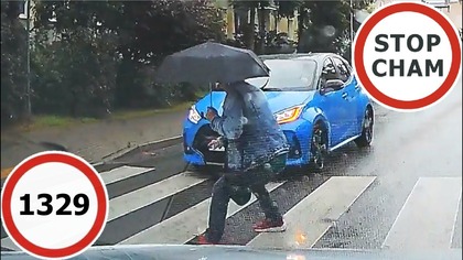 Stop Cham #1329 - Niebezpieczne i chamskie sytuacje na drogach